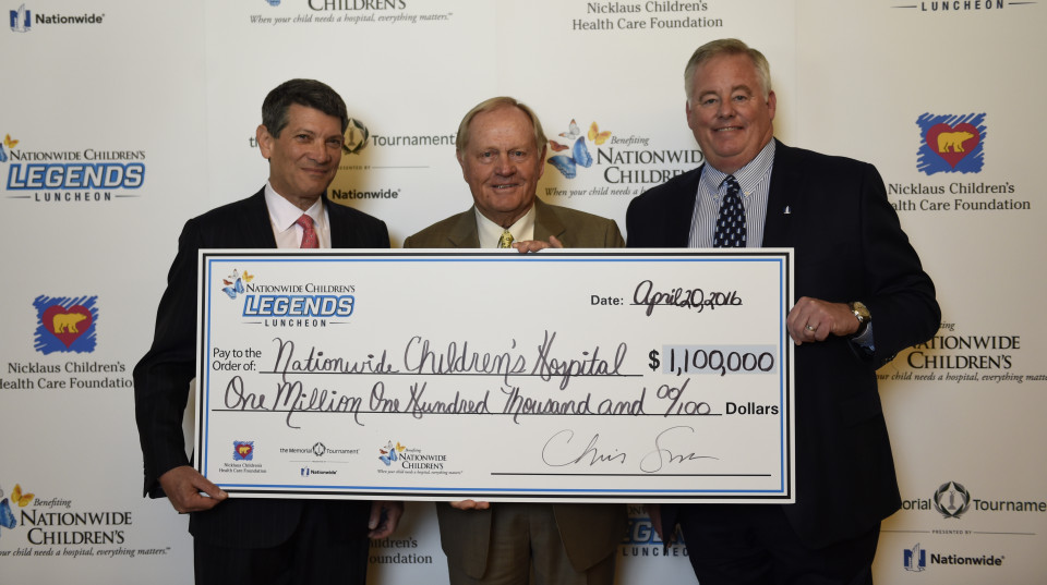Legends Luncheon presented by Nationwide shines a bright light on Nicklaus Childrens Health Care Foundation and Nationwide Childrens Hospital alliance