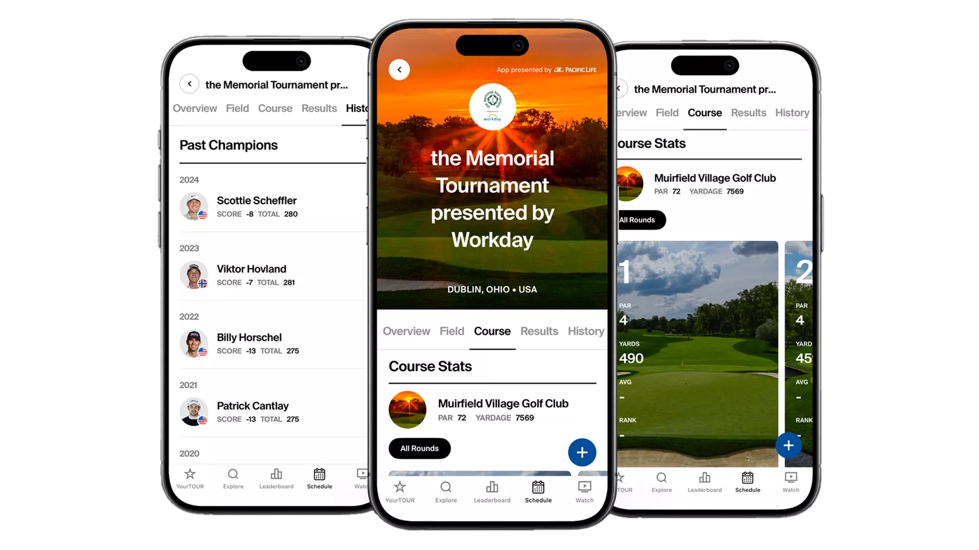 Preview of PGA Tour App