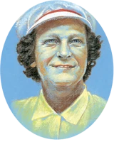 Artwork of Babe Zaharias