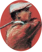 Artwork of Harold Hilton