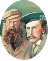 Artwork of Tom Morris, Sr.