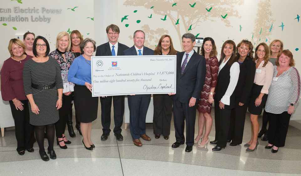 THE MEMORIAL TOURNAMENT PRESENTED BY NATIONWIDE SETS GIVING RECORD TO NATIONWIDE CHILDRENS HOSPITAL WITH $1,875,000 DONATION